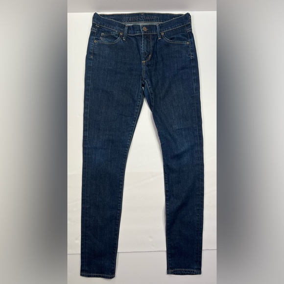 Citizens of Humanity Avedon Low Rise Skinny Jeans - dark wash, size 27 - Picture 2 of 13